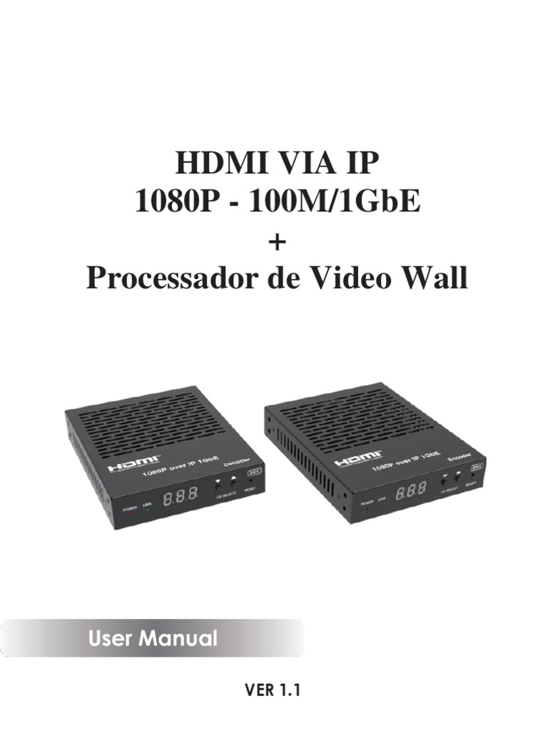 Hdn-E5200c Nesc - v1.1 PT | PDF | Comutador de rede | Rede de computadores