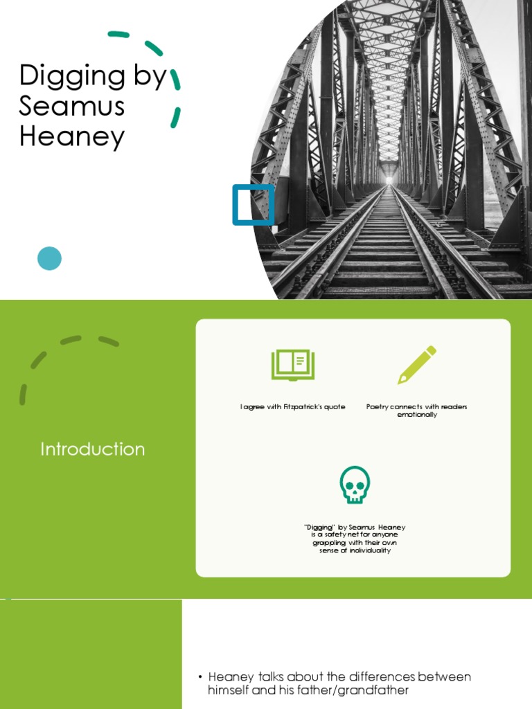 Digging by Seamus Heaney Analysis PDF