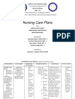 NCM 118 Nursing Care Plans