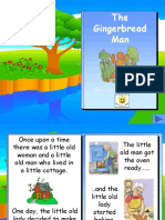 Gingerbread Man Story Book