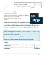 FO #4 - Arranjos Com Repetição. Arranjos Sem Repetição. Permutações.