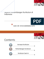 Sejarah Perkembangan Kurikulum Di Indonesia
