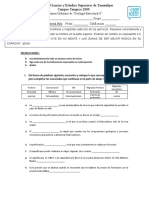 Examen Ordinario de Perforación I