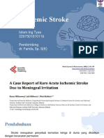 Stroke Iskemik Journal Reading Islam Ing Tyas