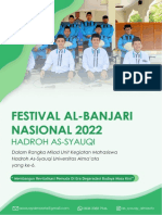 Proposal Festival Hadroh Al Banjari 2022