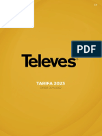 202210 Televes Tarifa de Precios 2023 Península 01-11-2022