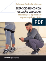 EXERCÍCIO FÍSICO COM OCLUSÃO VASCULAR Métodos para A Prescrição Segura Na Prática Clínica LIVRO