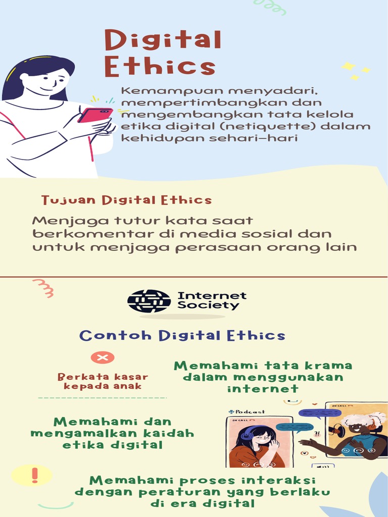 Etika Digital dan Literasi Digital | PDF | Seni | Komputer