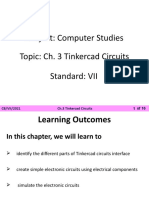 CB - VII - Computer Studies - CH 3 Tinkercad Circuits