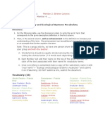 Kahlis Ecology and Ecological Systems Vocabulary