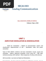 Amplitude Modulation and Demodulation