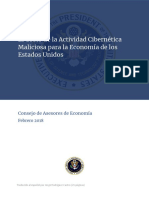 El Costo de La Actividad Cibernética Maliciosa para La Economía de Los Estados Unidos