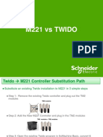 TWIDO To M221 Subsitution