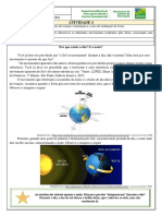 6o CIE Atividade 4 Movimentos de Rotacao e Translacao e o Eixo de Inclinacao Da Terra