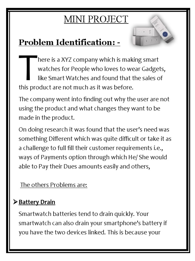 Smart Bracelet Wallet Project Overview | PDF | Smartwatch | Wearable ...