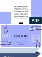 Aquascape Business Prospects and Care Presentation