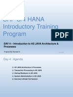 SAP S4 HANA - JAVA Architecture - Sys Admin - Day 4