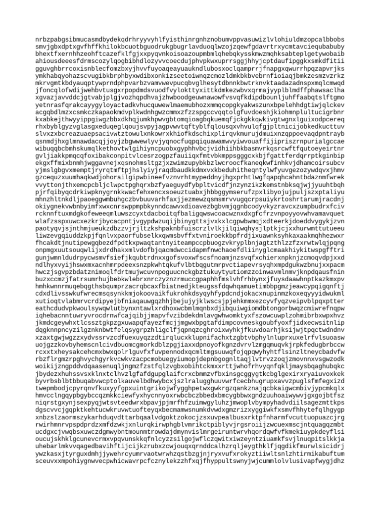 Encrypted Text Analysis | PDF