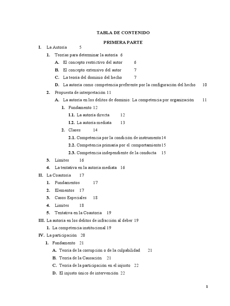 Autoría y Coautoría en Delitos | PDF | Derecho penal | Castigos