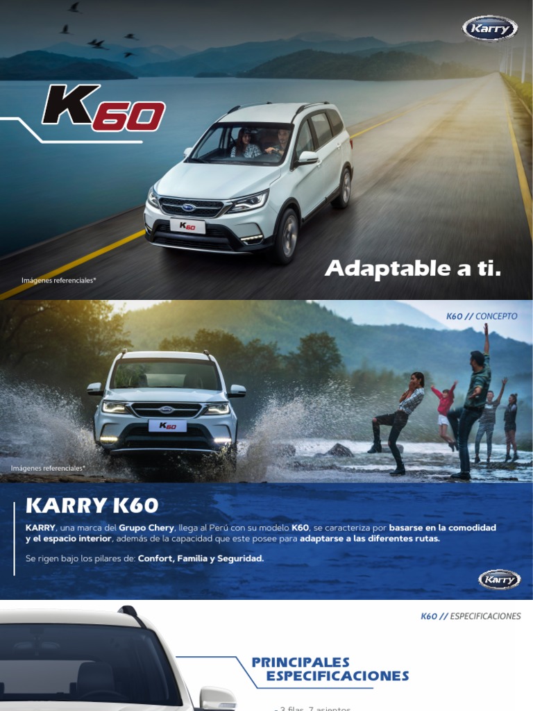 Karry K60: Especificaciones y Precio Perú | PDF | Sistema de freno ...