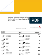 Valtra Combine Harvester BC7500 Parts Catalogue