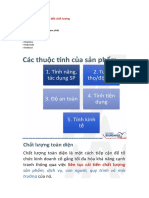 Quản trị chất lượng tuần 1 