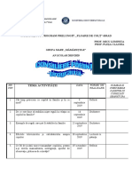 Consilierea Parintilor - Programa