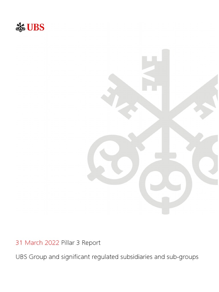 Pillar 3 1q22 PDF Basel Iii Capital Requirement