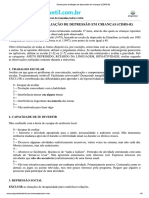 Escala para Avaliacao de Depressao em Criancas