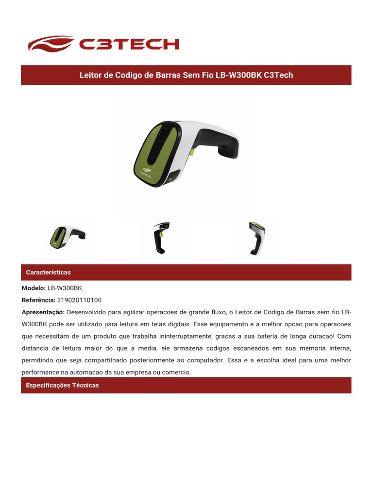 Codebar Reader Tech Manual | PDF