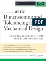 Geometric Dimensioning and Tolerancing For Mechanical Design - Gene R. Cogorno - En.id