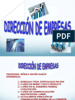 Dirección de Empresas