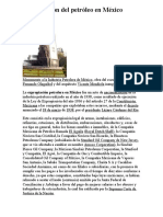 18 de Marzo Expropiación Del Petróleo en México