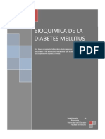 Bioquimica de La Diabetes Mellitus