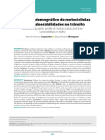 NR 07 - Perfil Sociodemográfico de Motociclistas e Suas Vulnerabilidades No Trânsito