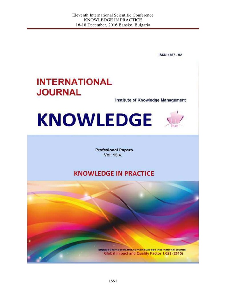 Proceedings of the Eleventh International Scientific Conference on