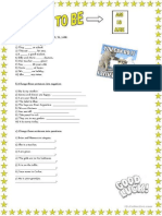 Verb To Be Affirmative Negative Interrogative - 106363 - 1