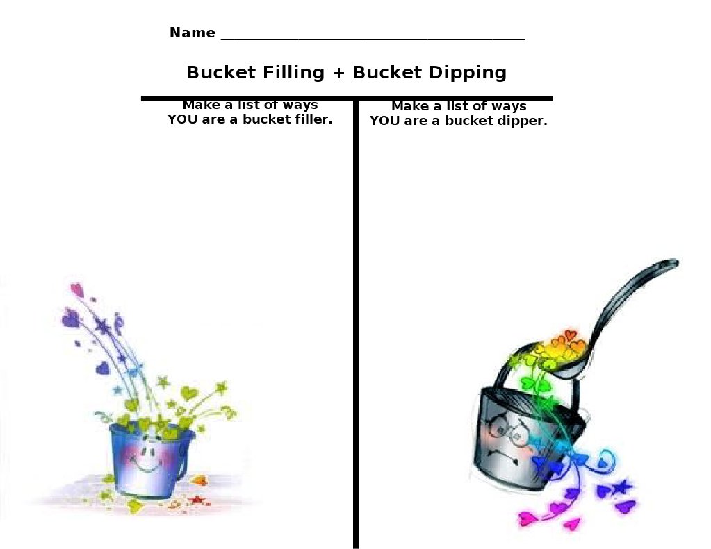 Bucket Filling - Dipping Tchart | PDF