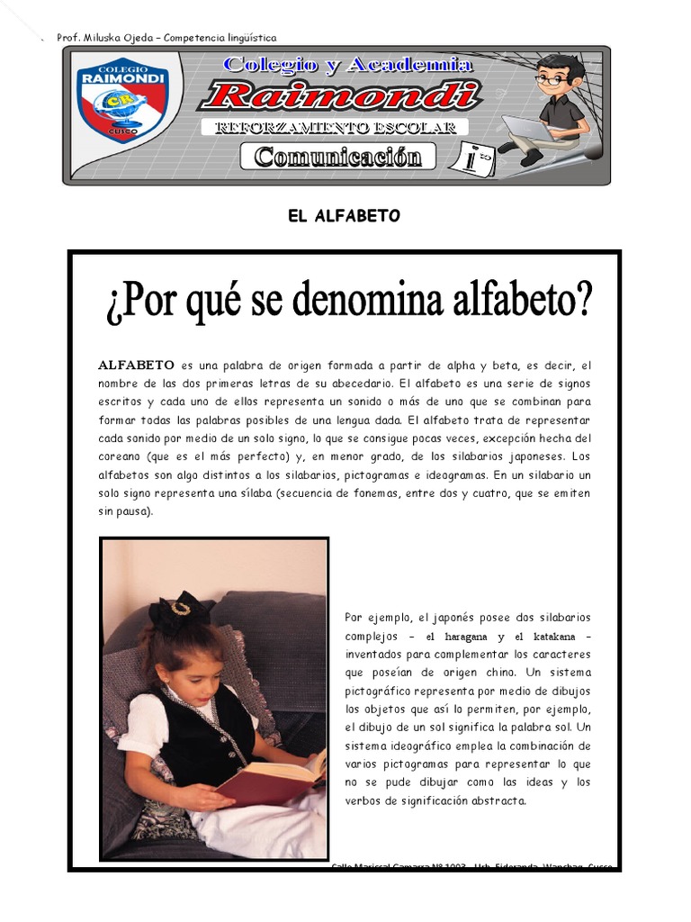 3 El Alfabeto Pdf