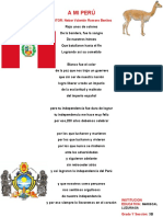 Poema Del Peru