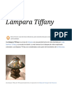 Lámpara Tiffany - Wikipedia, La Enciclopedia Libre