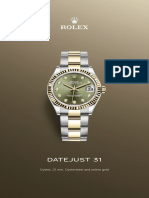 Datejust 31: Oyster, 31 MM, Oystersteel and Yellow Gold