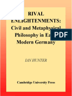 (Ideas in context 60) Kant, Immanuel_Leibniz, Gottfried Wilhelm_Pufendorf, Samuel_Thomasius, Christian_Hunter, Ian - Rival enlightenments_ civil and metaphysical philosophy in early modern Europe-Camb