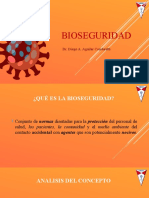 Bioseguridad: Dr. Diego A. Aguilar Condoretti