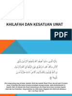 Khilafah Dan Kesatuan Umat