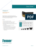 Fenner Datasheet Classic V Belts