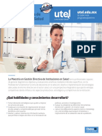 Maestria Gestion Directiva en Salud