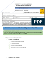 1bgu - Examen Primer Quimestre