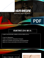 O Humanismo: Professora Adriana Quaresma