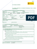 Solicitud de participación en acciones formativas de formación profesional para el empleo dirigidas a personas trabajadoras ocupadas